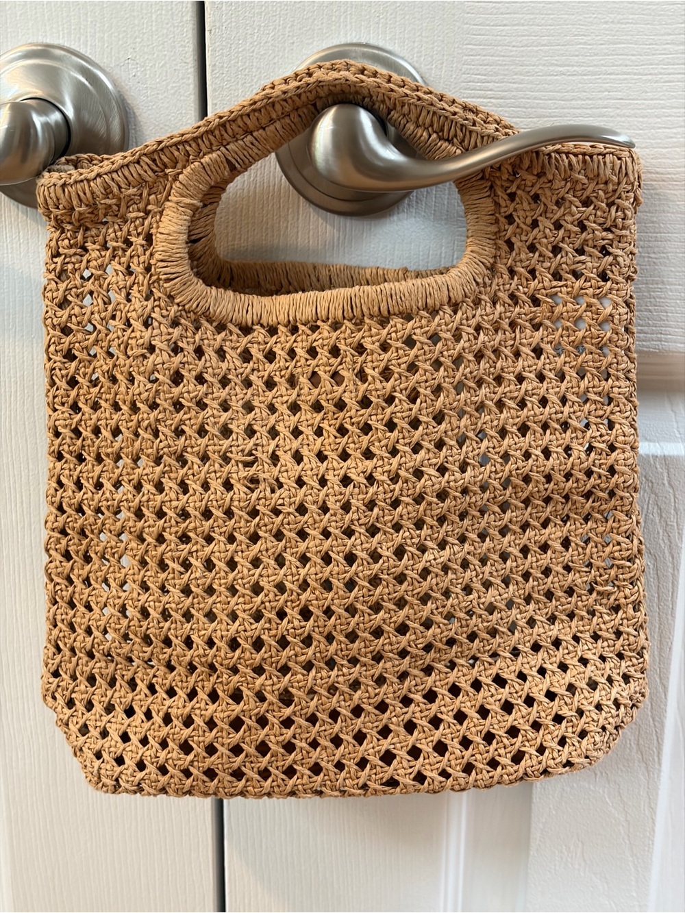 J.Crew Straw Bag